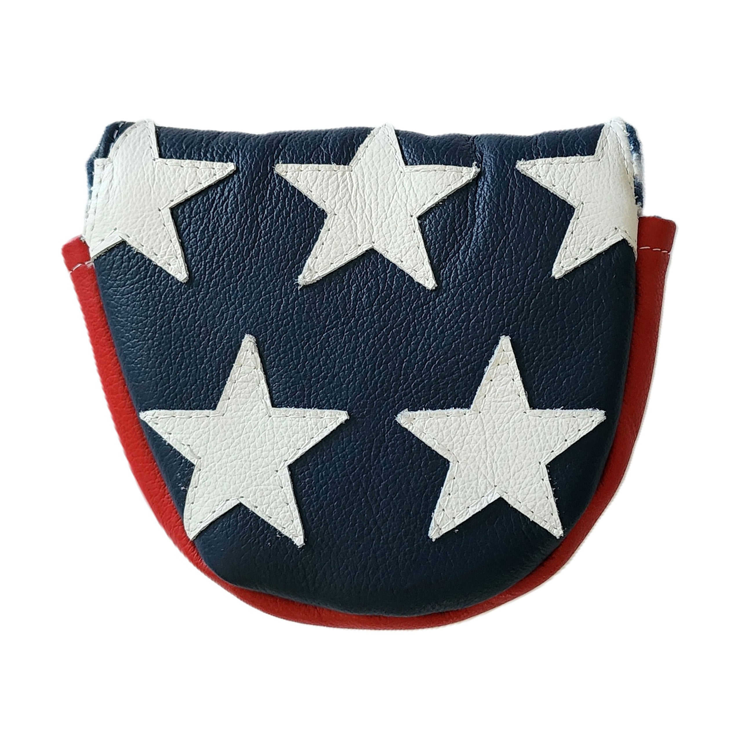 NEW! Custom "USA Flag" Putter Cover fits CENTER SHAFT Mallet Putters! - Robert Mark Golf