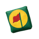 NEW! Masters Inspired! Pin Flag Mallet Putter Headcover! - Robert Mark Golf