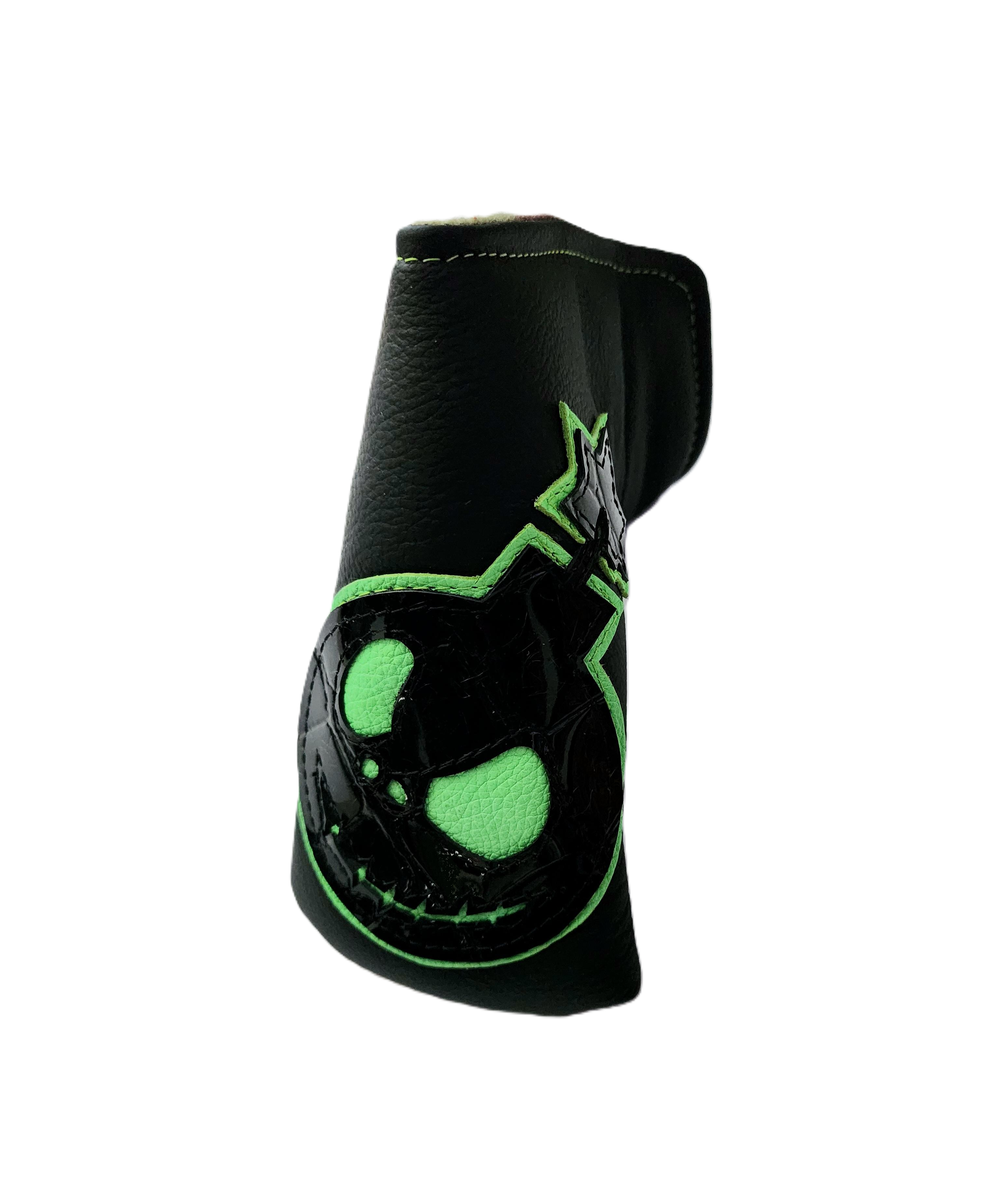 One of a Kind! The RMG Angry Bomb - Neon & Alligator Blade Cover - Robert Mark Golf