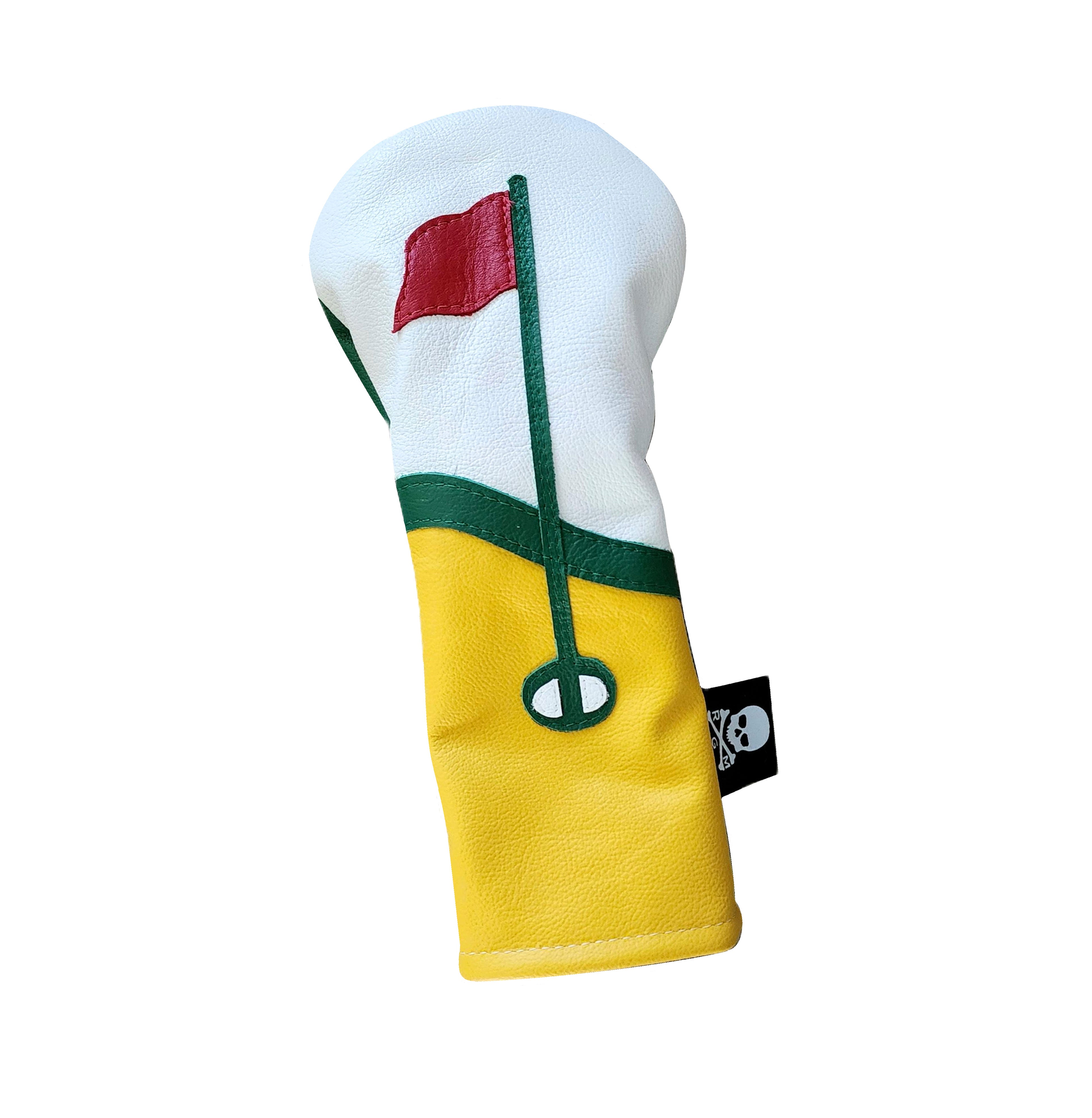 NEW! 2025 The RMG Masters/Augusta inspired Pin Flag Headcover - Robert Mark Golf