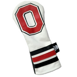 New! One-Of-A-Kind upcycle Project, Ohio State Football inspired Fairway Wood Headcover - Robert Mark Golf