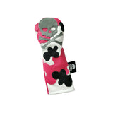 RMG Hot Pink Camo Skull & Bones Driver, Fairway, or Hybrid Headcover