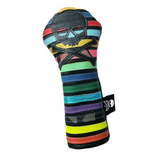 NEW! Limited Edition, Skull & Bones, Random Rugby Stripes Fairway Wood headcover!