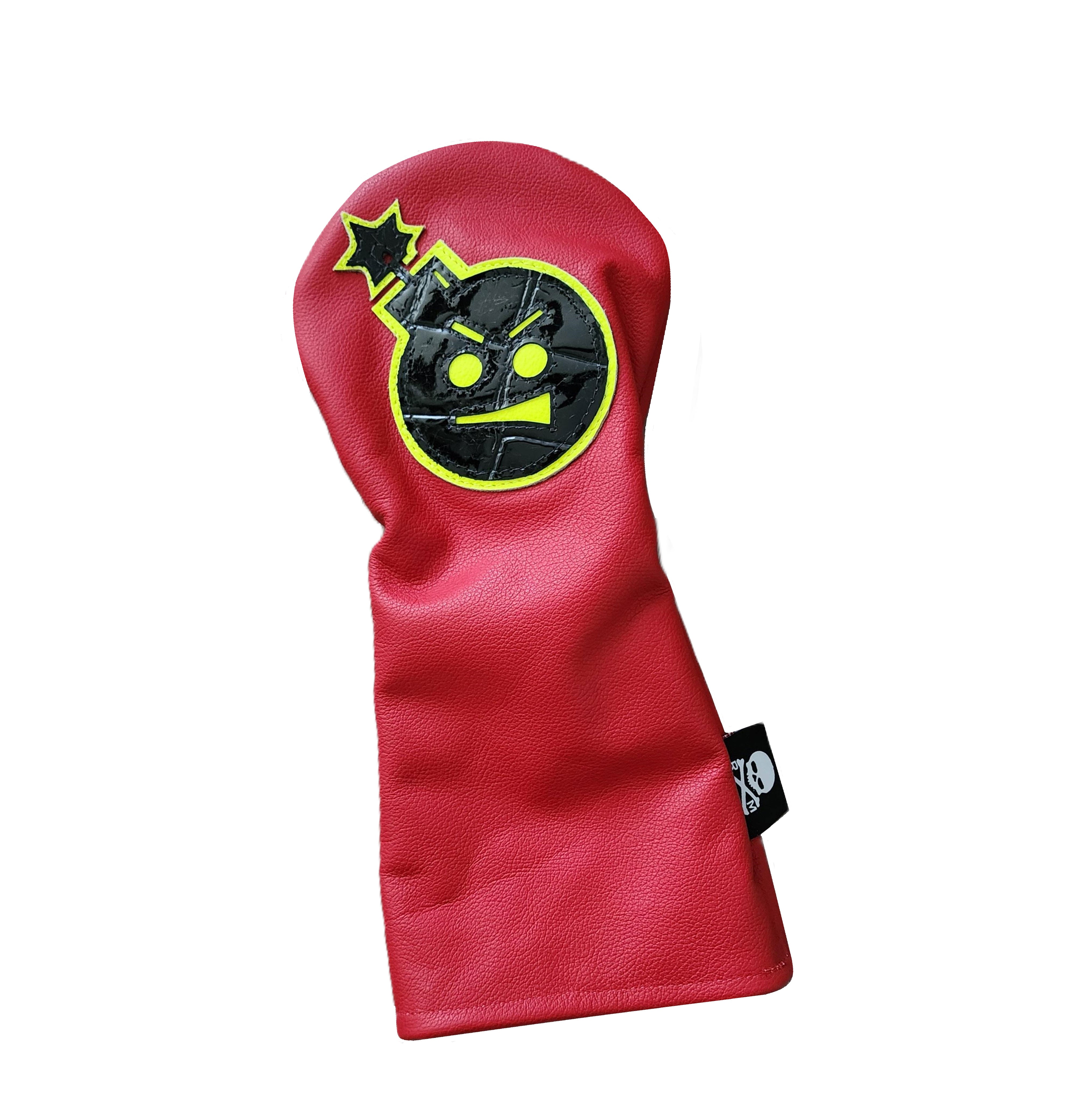 Limited Edition! The Neon and Red "Alligator Angry Bomb" Driver Headcover - Robert Mark Golf