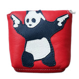 One of a Kind! USA, Red, White, Blue, Panda With Guns Mallet Putter Cover