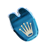 New! One-Of-A-Kind! Rolex Crown inspired, CENTER SHAFT, Mallet Putter Headcover!