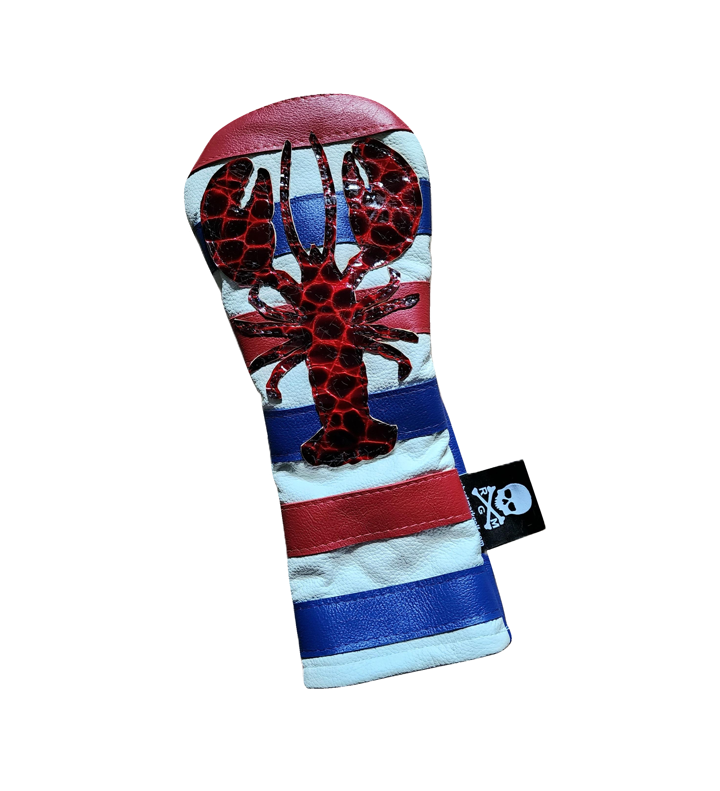 NEW! The USA Rugby Stripe Alligator Lobster Fairway Wood Headcover! - Robert Mark Golf