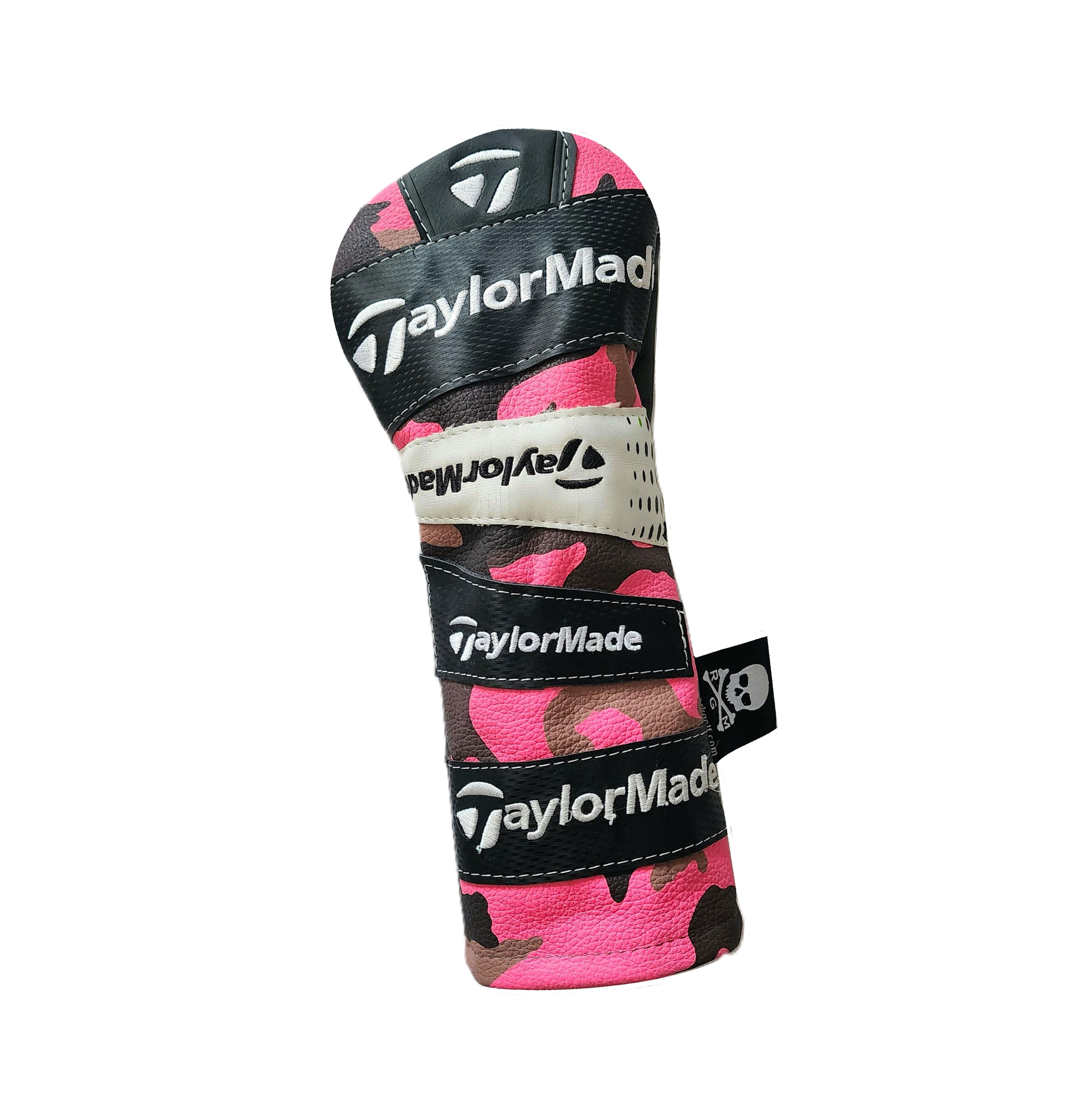 New! Rare! One of a Kind! The RMG Upcycled Collage Fairway Wood Headcover - Robert Mark Golf