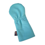 Tiffany Blue inspired & Holographic Metallic Silver Skull & Bones Driver headcover. - Robert Mark Golf