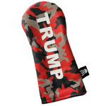 New + Rare! One of a Kind! "TRUMP" Camo Driver Headcover! - Robert Mark Golf