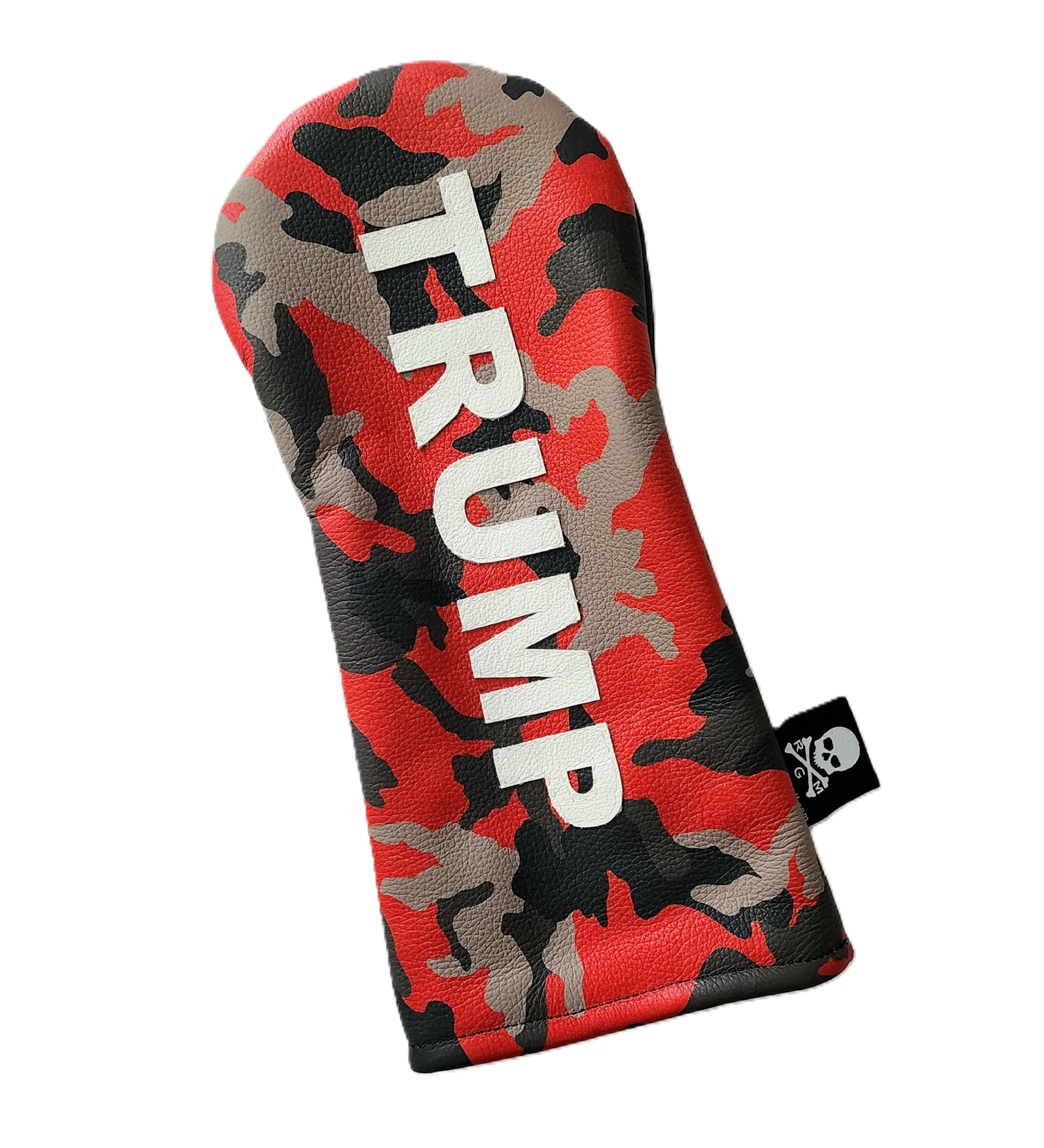 New + Rare! One of a Kind! "TRUMP" Camo Driver Headcover! - Robert Mark Golf