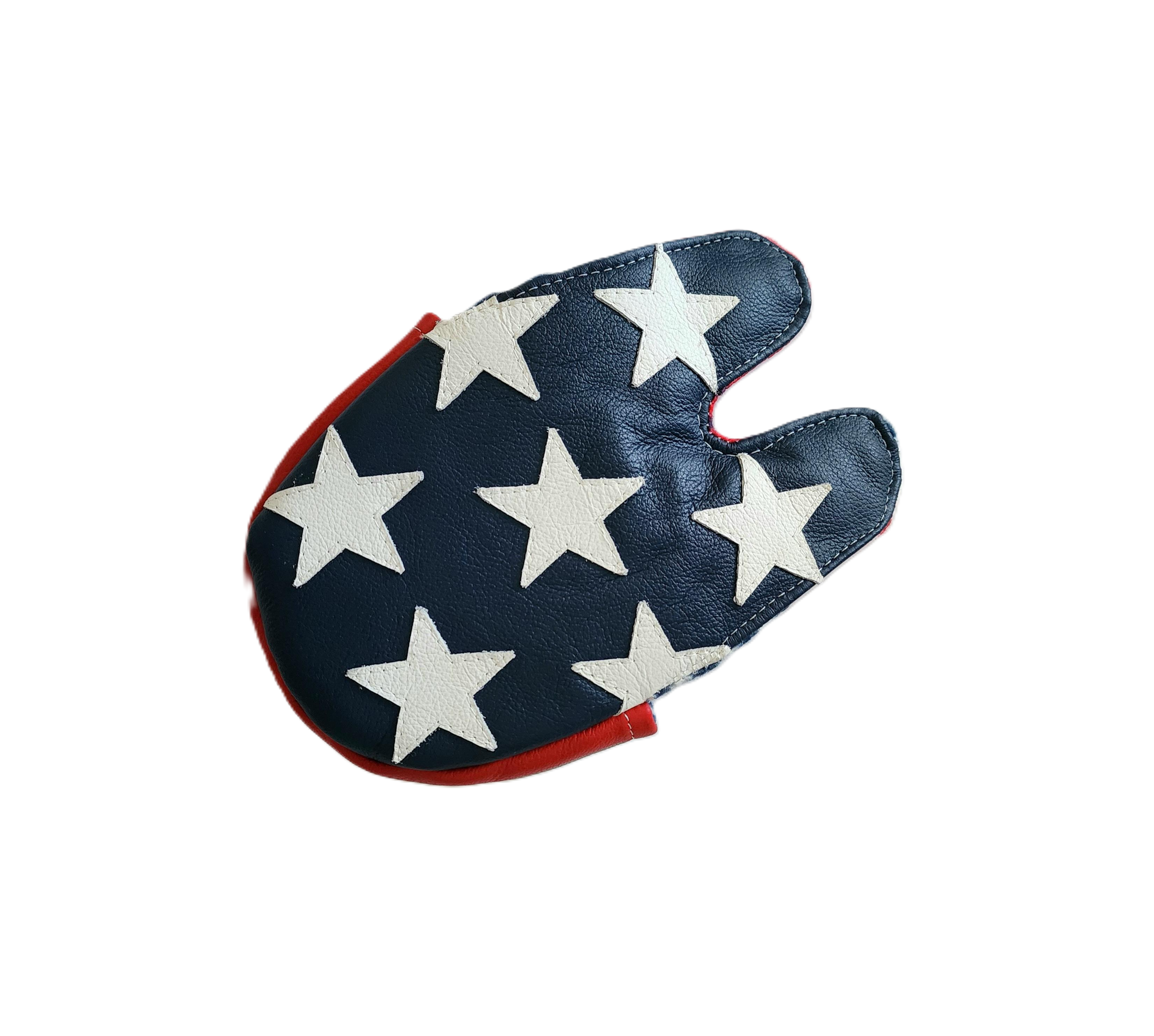 NEW! Custom "USA Flag" Putter Cover fits CENTER SHAFT Mallet Putters! - Robert Mark Golf