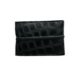 NEW! RMG "Murdered Out" Matte Black Alligator Embossed  Leather Cash Cover/ Wallet! - Robert Mark Golf