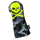 The Neon Camo Skull & Bones Headcover