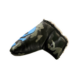 Limited Edition! Blue Urban Camo, Skull & Bones Blade Putter Headcover!