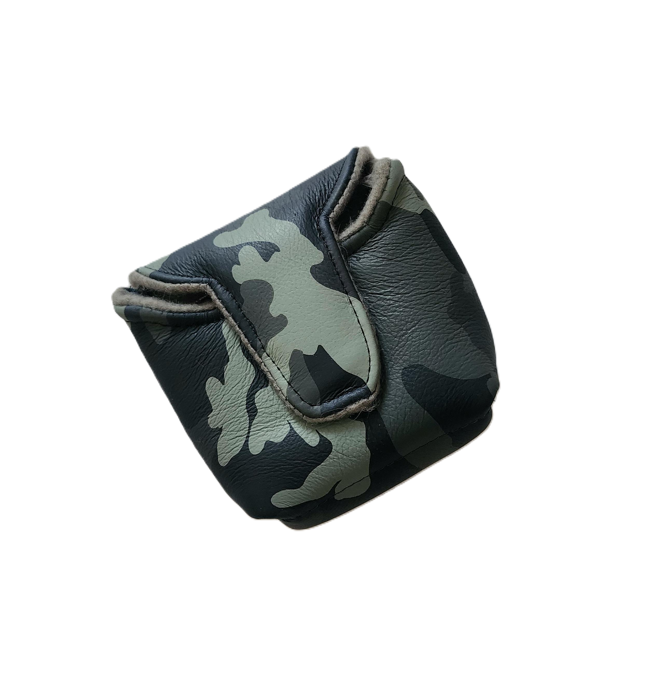 One-Of-A-Kind! Urban Camo Lucky Shamrock for Scotty Cameron Mallets Putter Cover - Robert Mark Golf