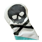 One of s Kind! Urban Camo Skull & Bones w/ Tiffany Blue stripe Driver headcover. - Robert Mark Golf