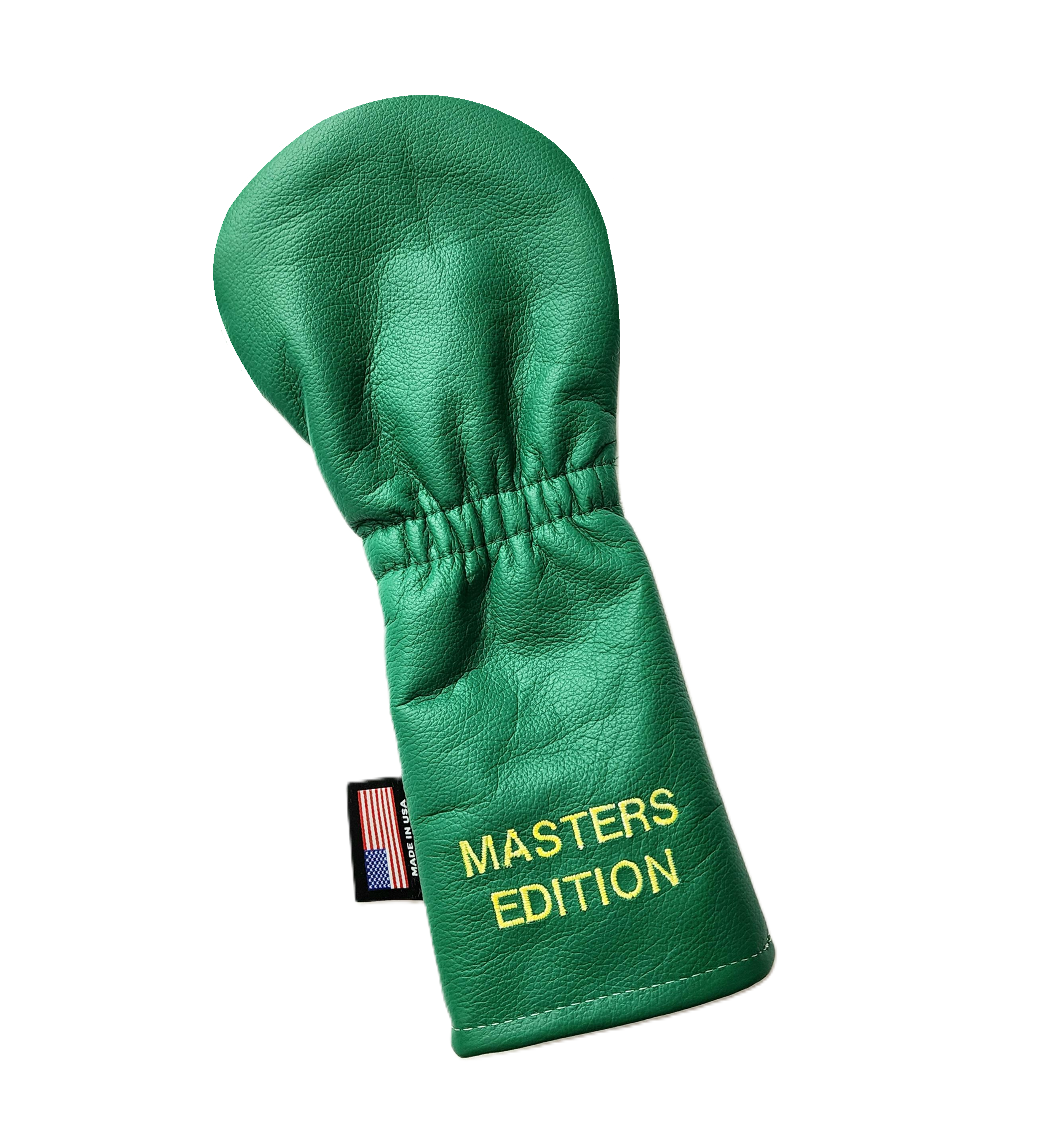 NEW! The RMG Masters/Augusta inspired Amen Azaleas Hybrid Headcover! White front. - Robert Mark Golf