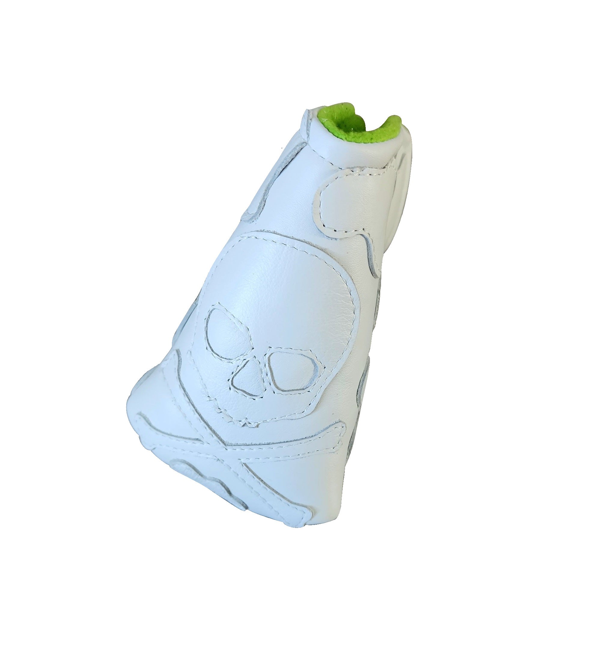 NEW! LTD Edition Whiteout Blizzard Camo Skull & Bones Putter Headcover - Robert Mark Golf