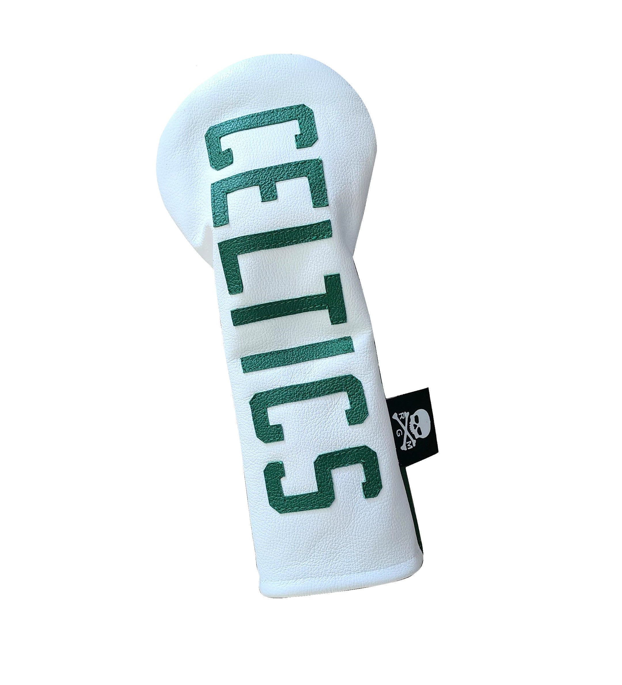 One-Of-A-Kind! "CELTICS" inspired, Shamrock 3 Woood Headcover! - Robert Mark Golf