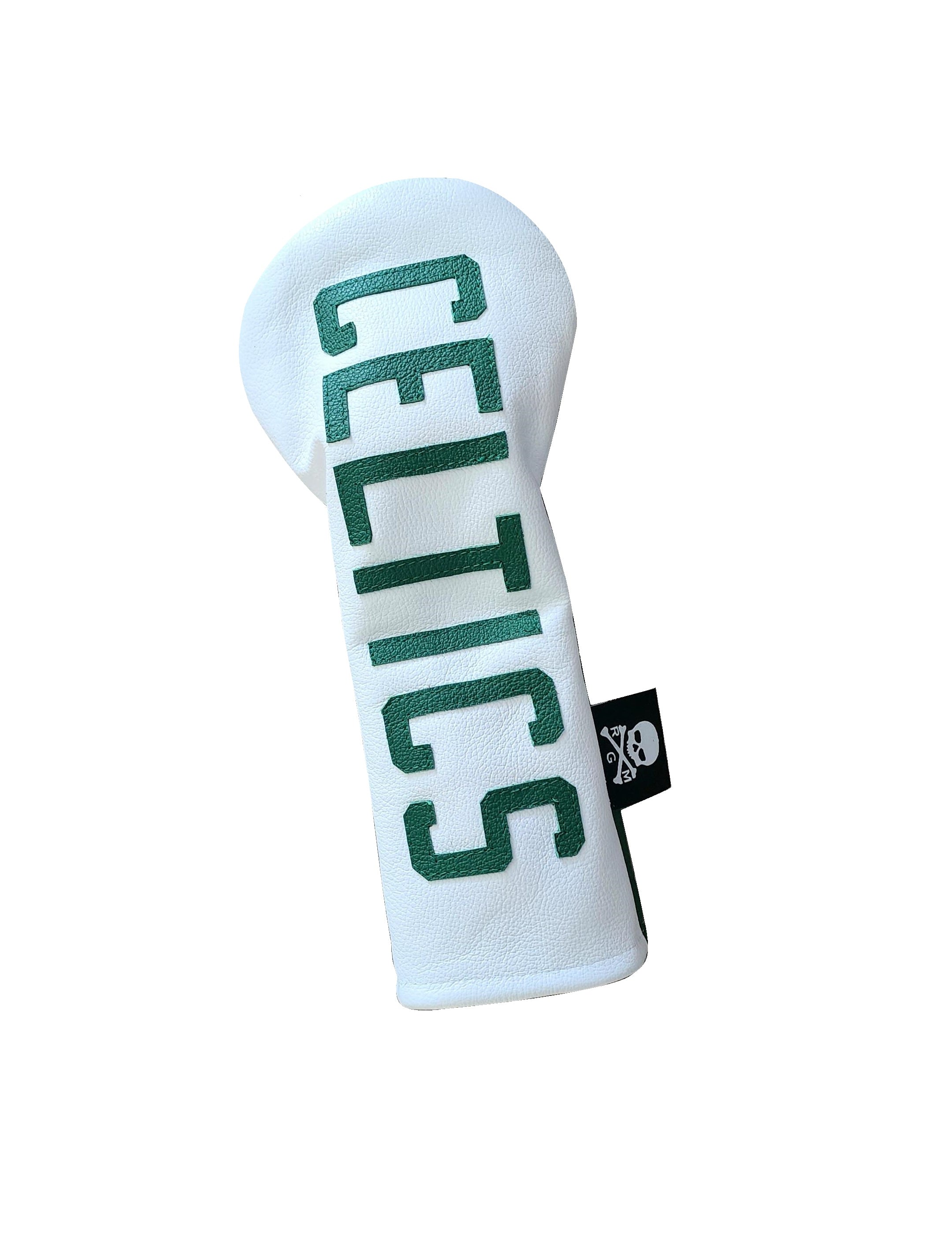 One-Of-A-Kind! "CELTICS" inspired, Shamrock 3 Woood Headcover! - Robert Mark Golf