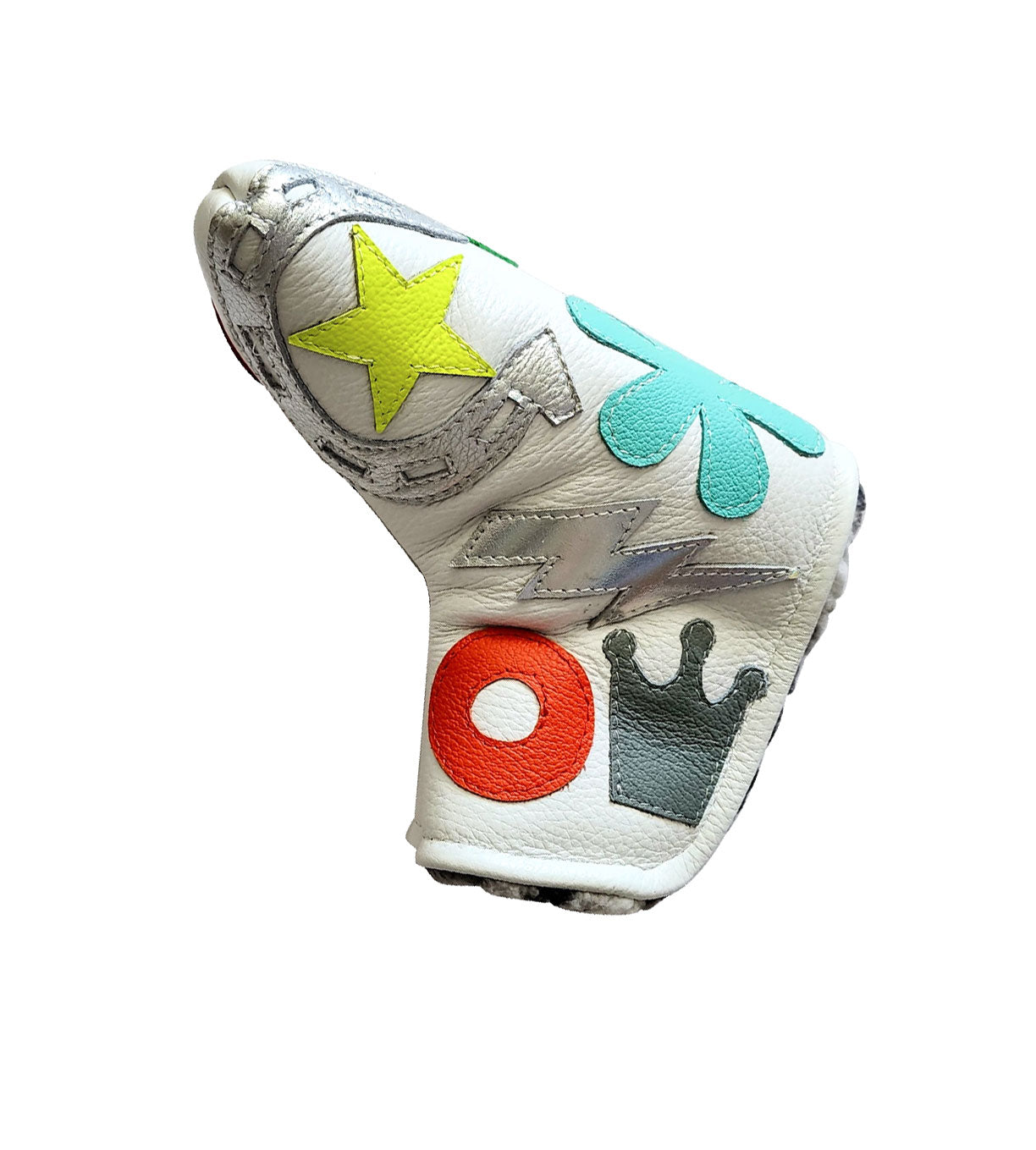 New! One-Of-A-Kind! The RMG Collage Putter Headcover! - Robert Mark Golf