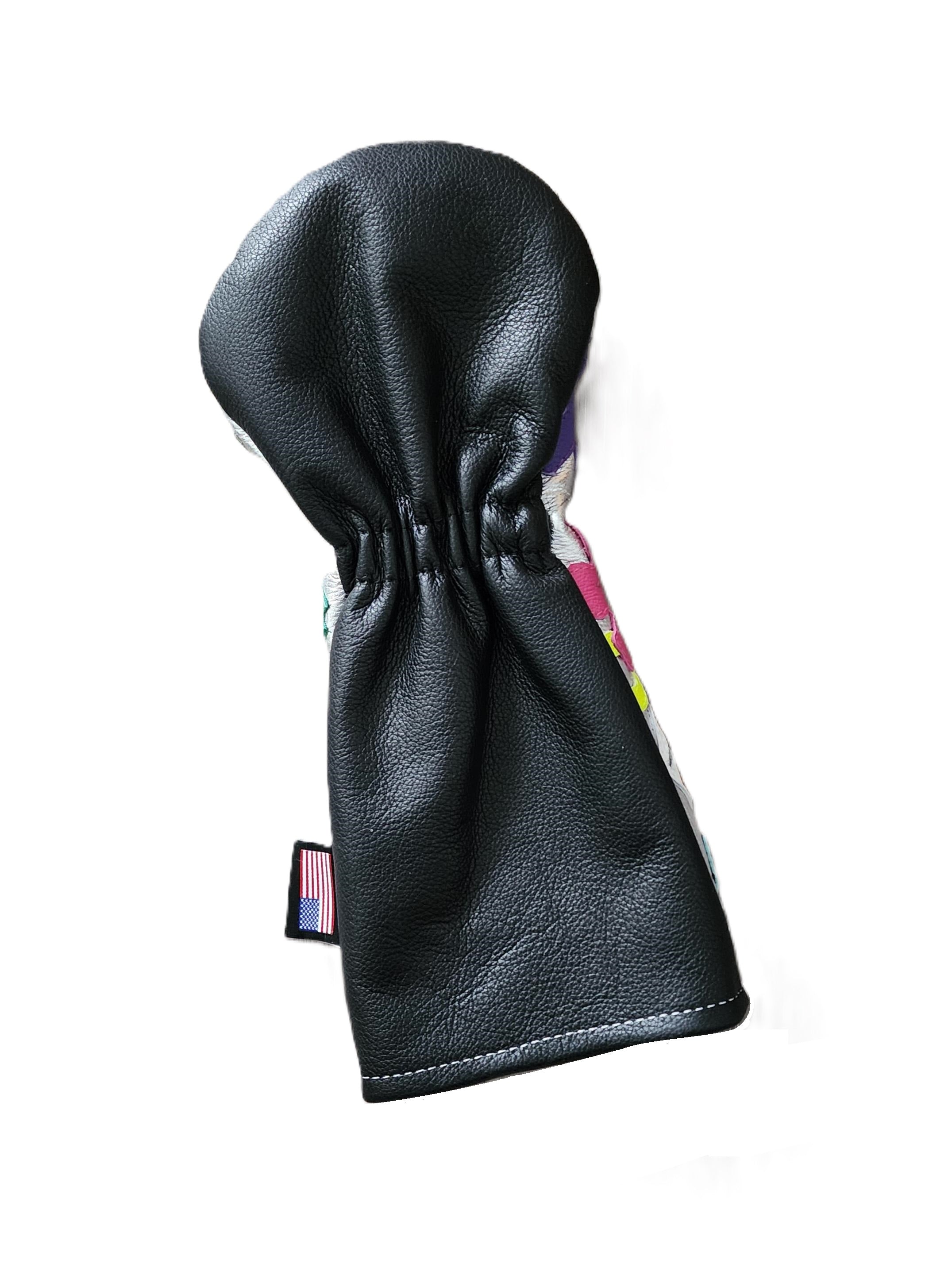 New + Rare! The RMG Collage Driver Headcover - Robert Mark Golf