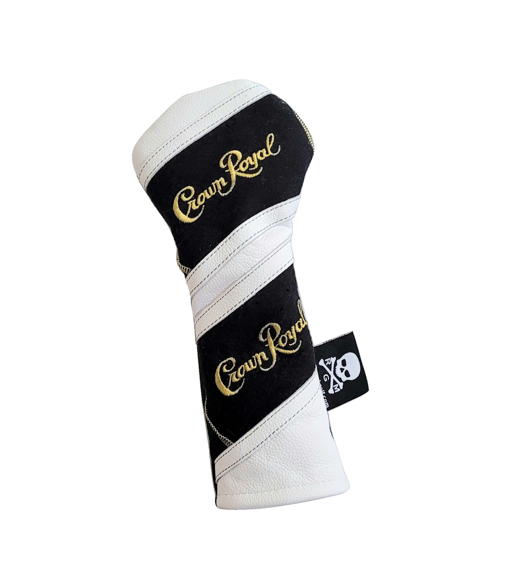One Of A Kind! The Upcycled Crown Royal Whiskey Bag Driver Headcover - Robert Mark Golf