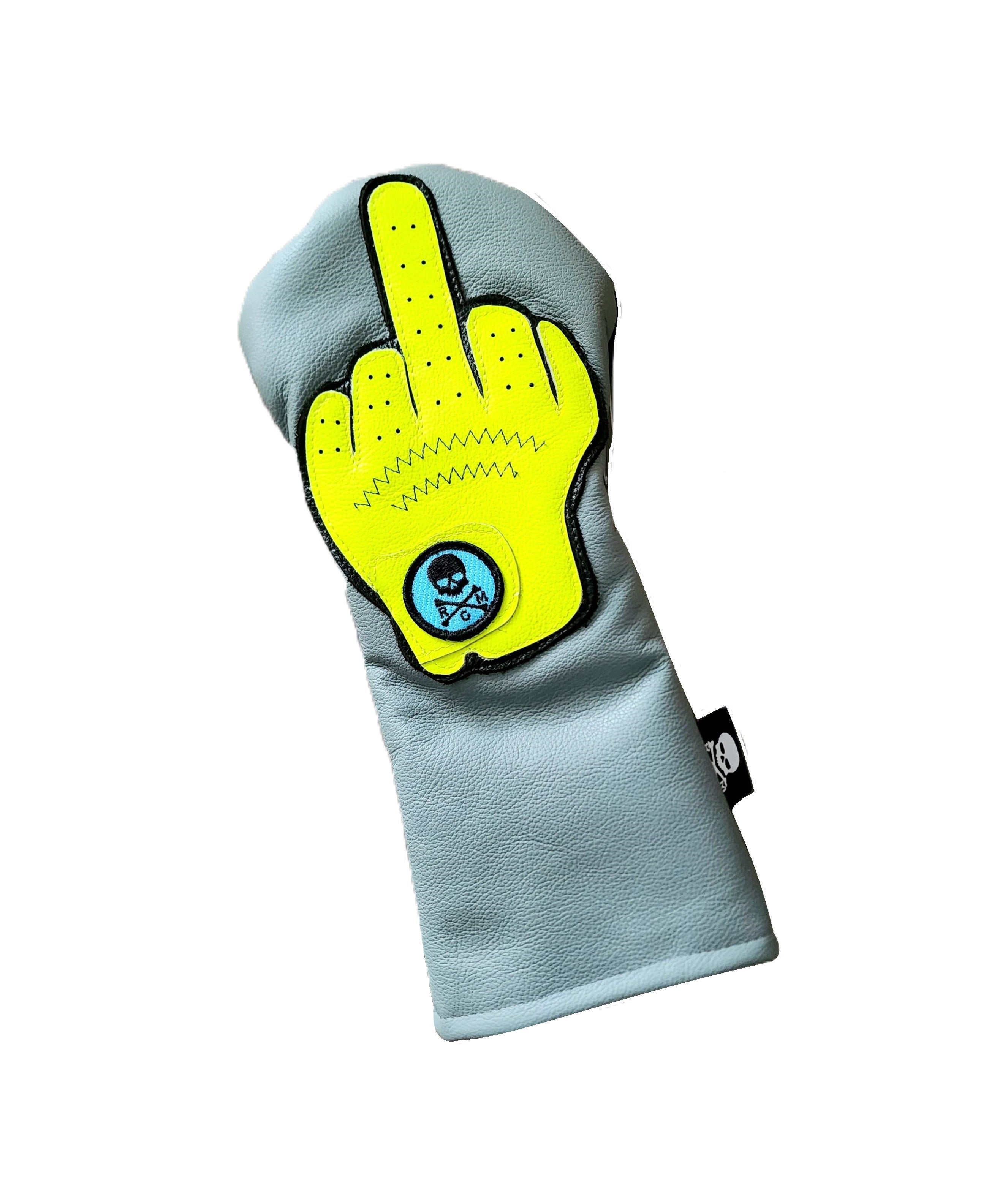 New! One-Of-A-Kind! The RMG Neon Yellow GFY Driver Headcover - Robert Mark Golf
