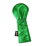 One-Of-A-Kind! Metallic Green Dancing Shamrocks Fairway Wood Cover - Robert Mark Golf