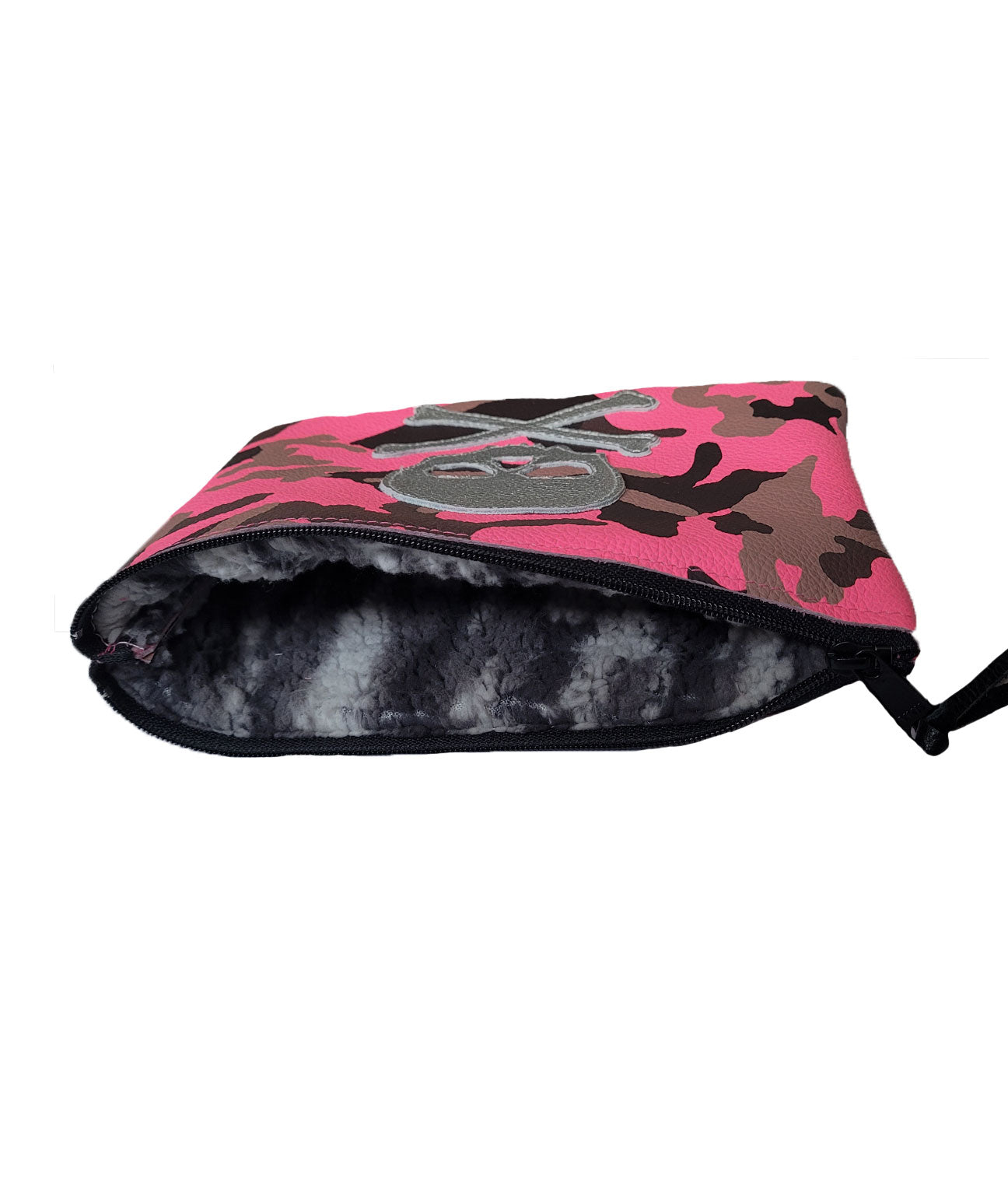New! LTD Edition! Hot Pink Urban Camo Skull & Bones Valuables Bag - Robert Mark Golf