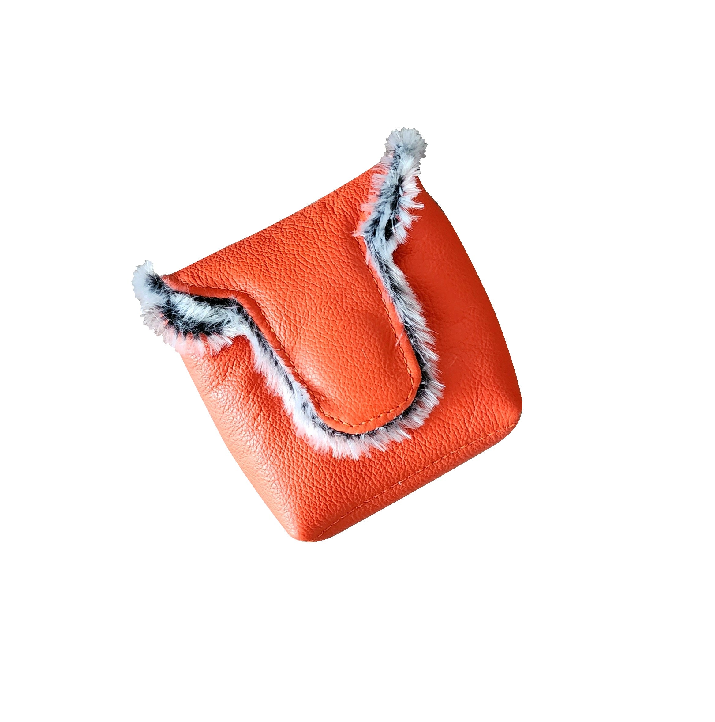 One-Of-A-Kind! Jack-O-Lantern Mallet Putter Cover! - Robert Mark Golf