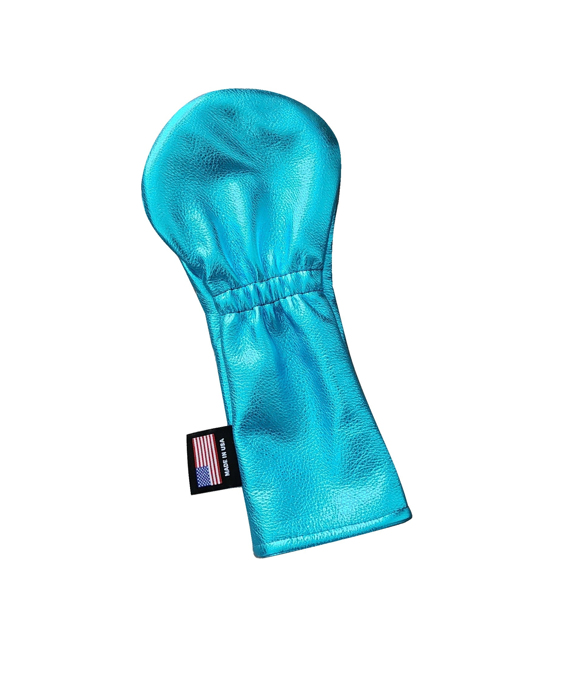 One-Of-A-Kind! Black Alligator Skull & Bones Metallic Blue Driver Headcover - Robert Mark Golf