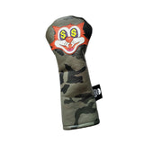 NEW! One-Of-A-Kind! Urban Camo Orange Cool Cat Fairway Cover