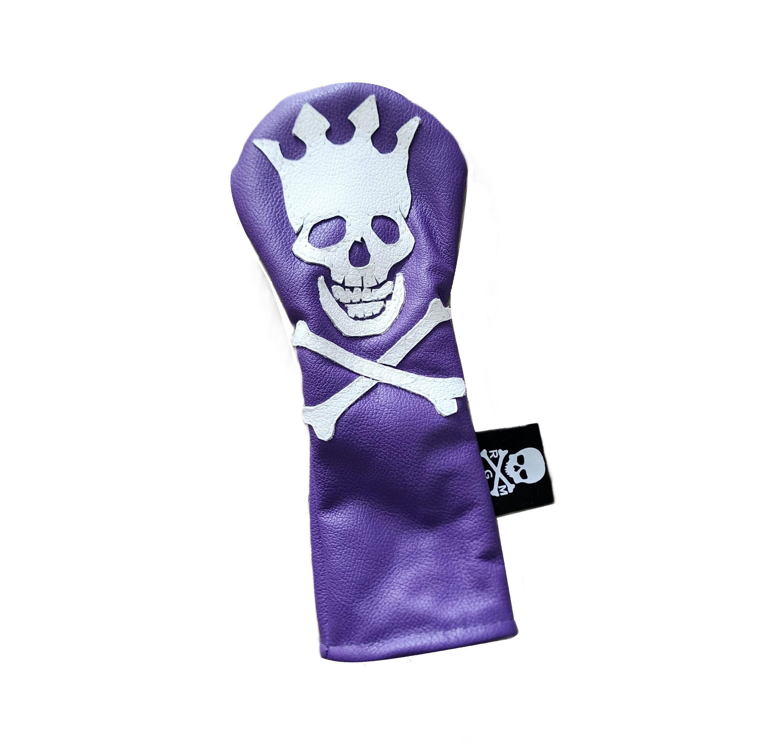 One of a Kind! Pearl Jam inspired Skull & Bones Driver Headcover! - Robert Mark Golf