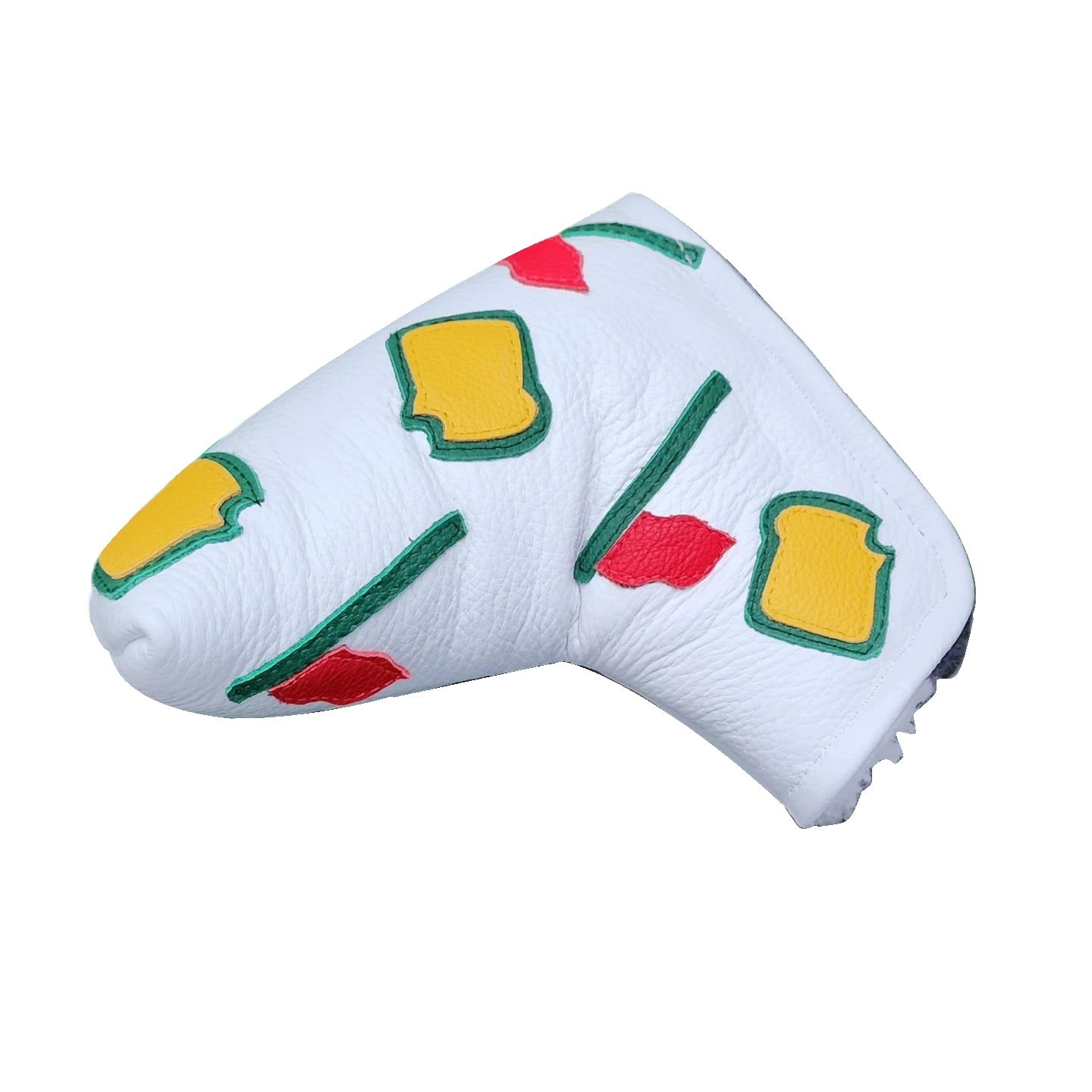 NEW! Augusta, The Masters inspired, Pin Flags & Pimento Cheese Putter Cover - Robert Mark Golf