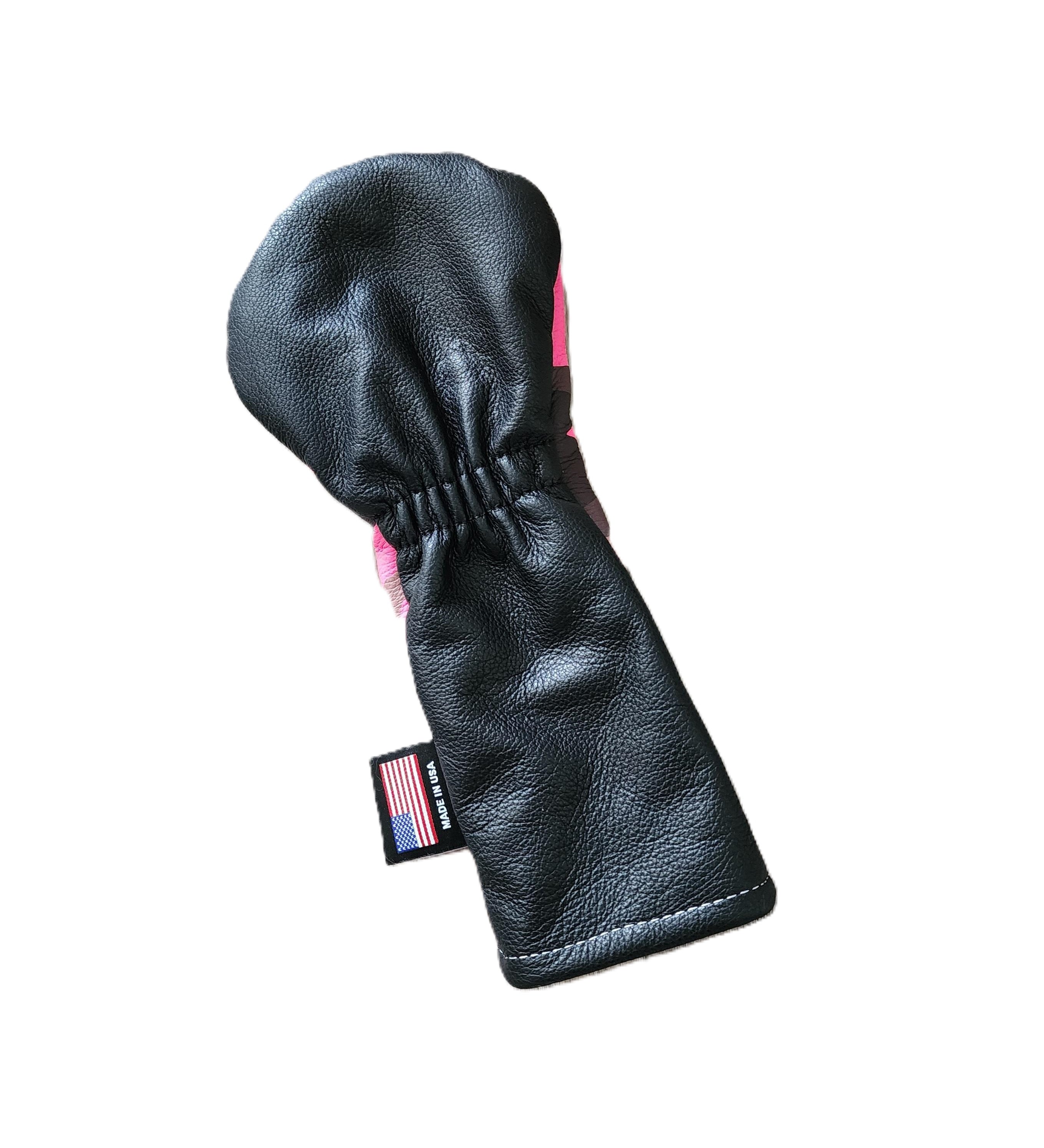 NEW! Hot Pink Urban Camo Panda With Guns Fairway Wood Headcover - Robert Mark Golf