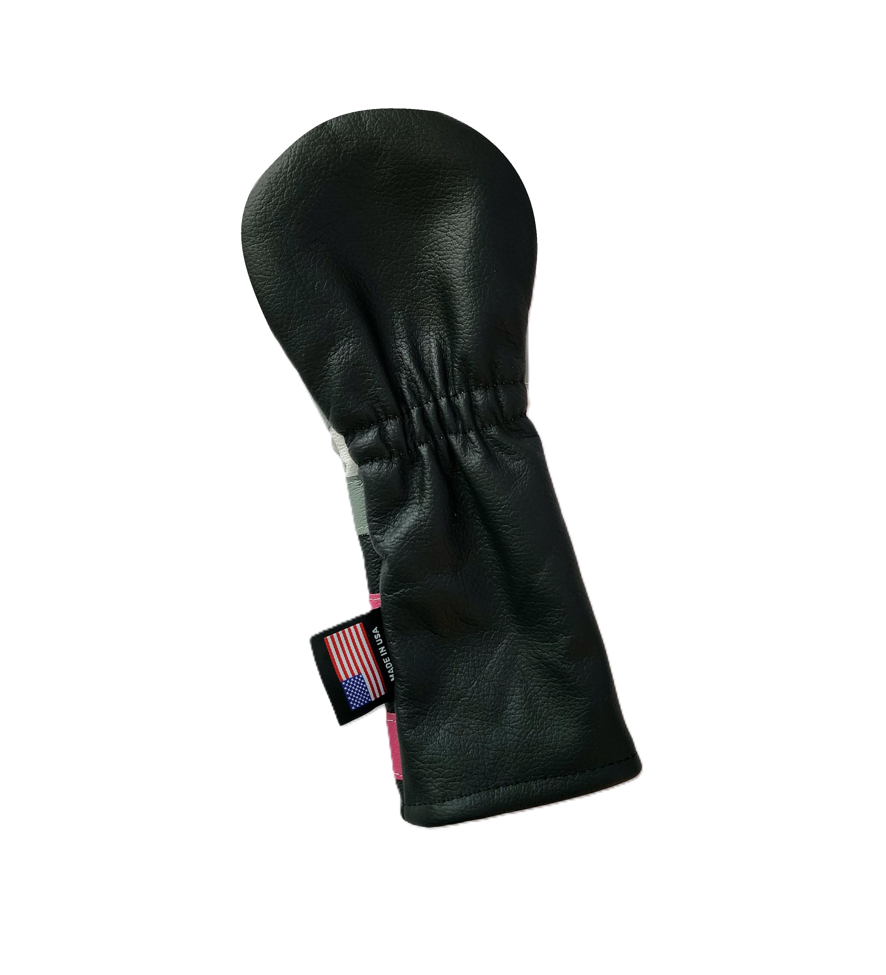 NEW! The Light Blue, White & Metallic Skull & bones Rugby Stripe Driver Headcover! - Robert Mark Golf