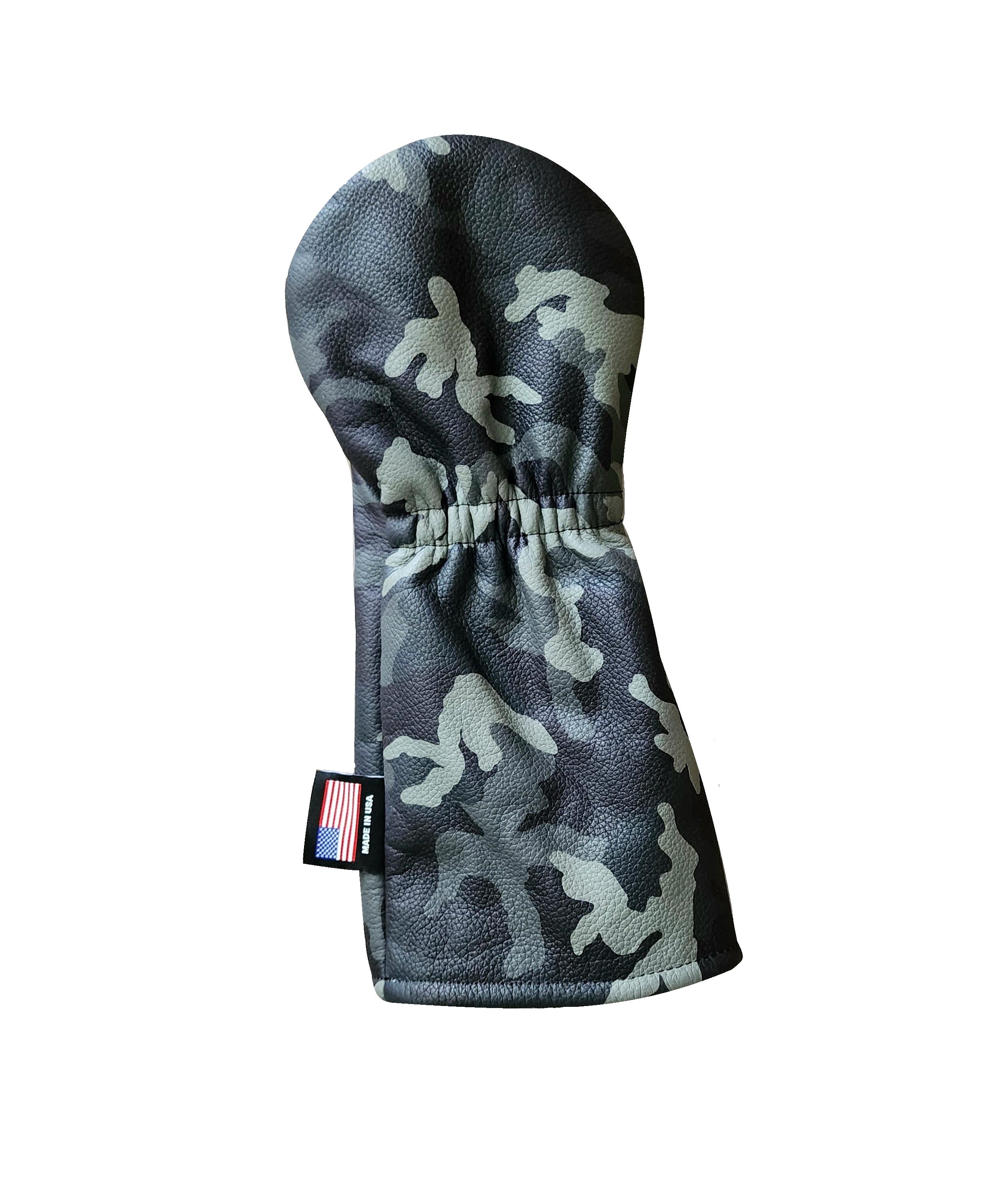 Limited Edition! Urban Camo, Skull & Bones Driver Headcover - Robert Mark Golf