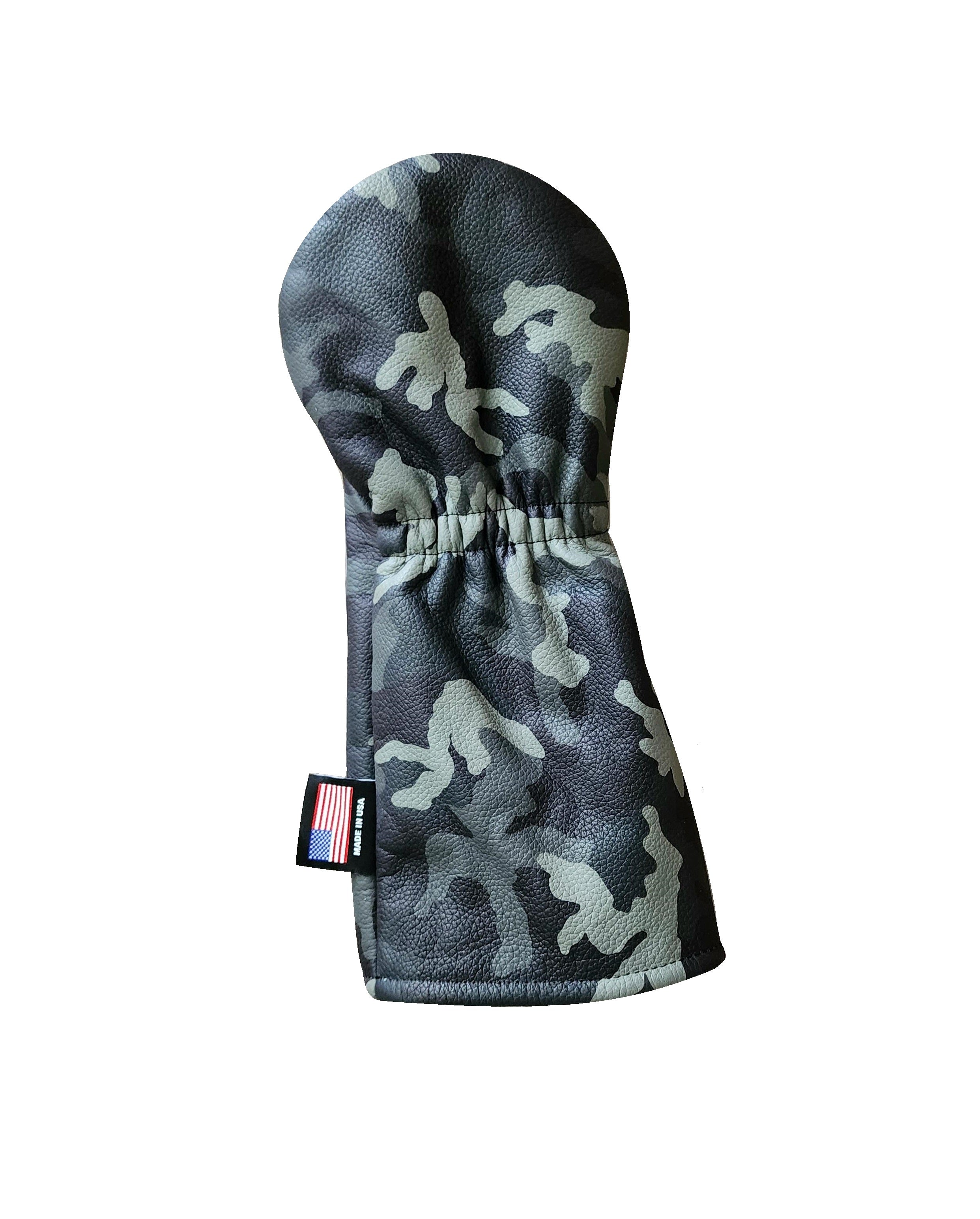 Limited Edition! Urban Camo, Skull & Bones Driver Headcover - Robert Mark Golf