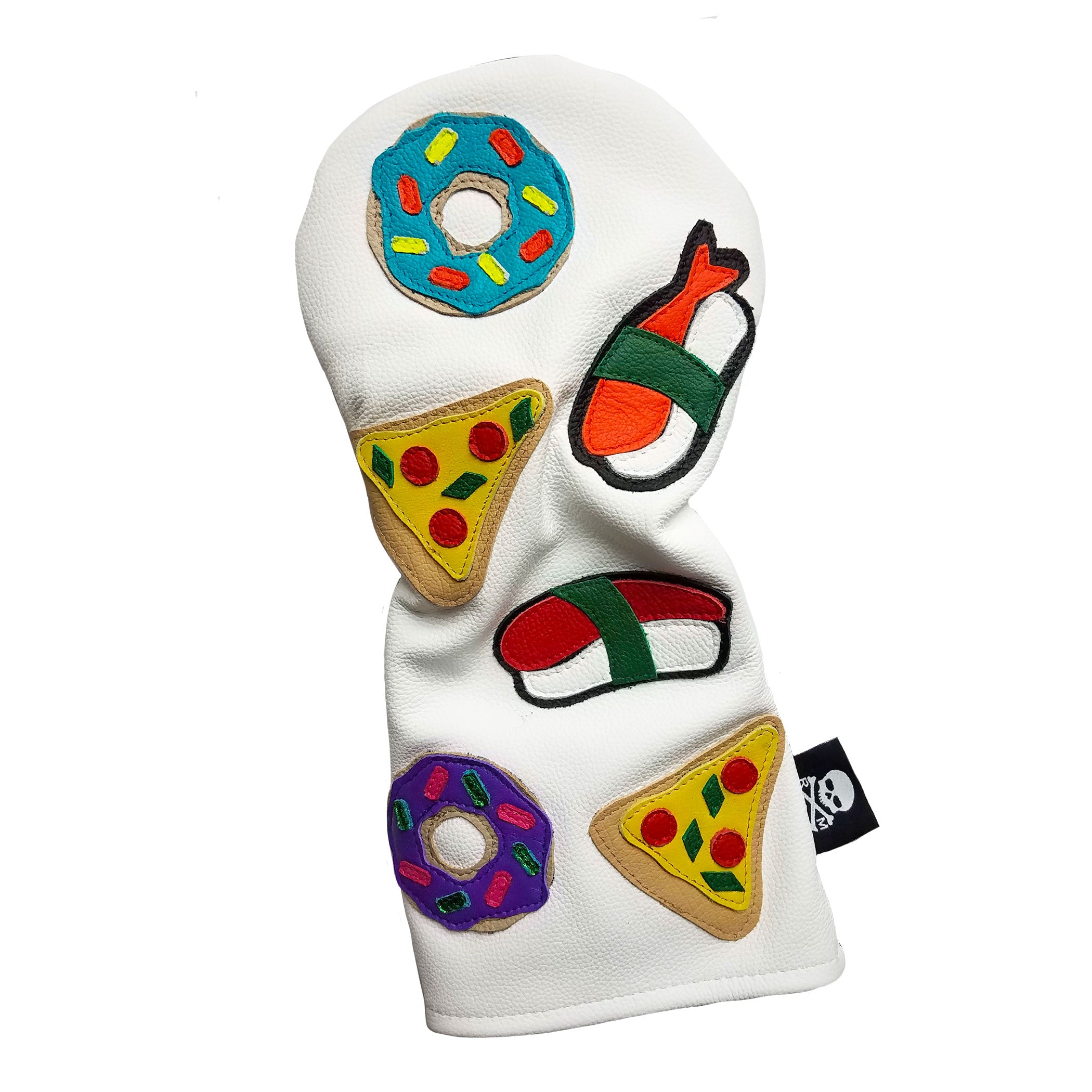 The Sushi Donut Pizza Combo Driver Headcover - Robert Mark Golf