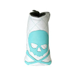 One of a Kind! The RMG, Robin's Egg Blue Skull & Bones Blade Putter Cover!