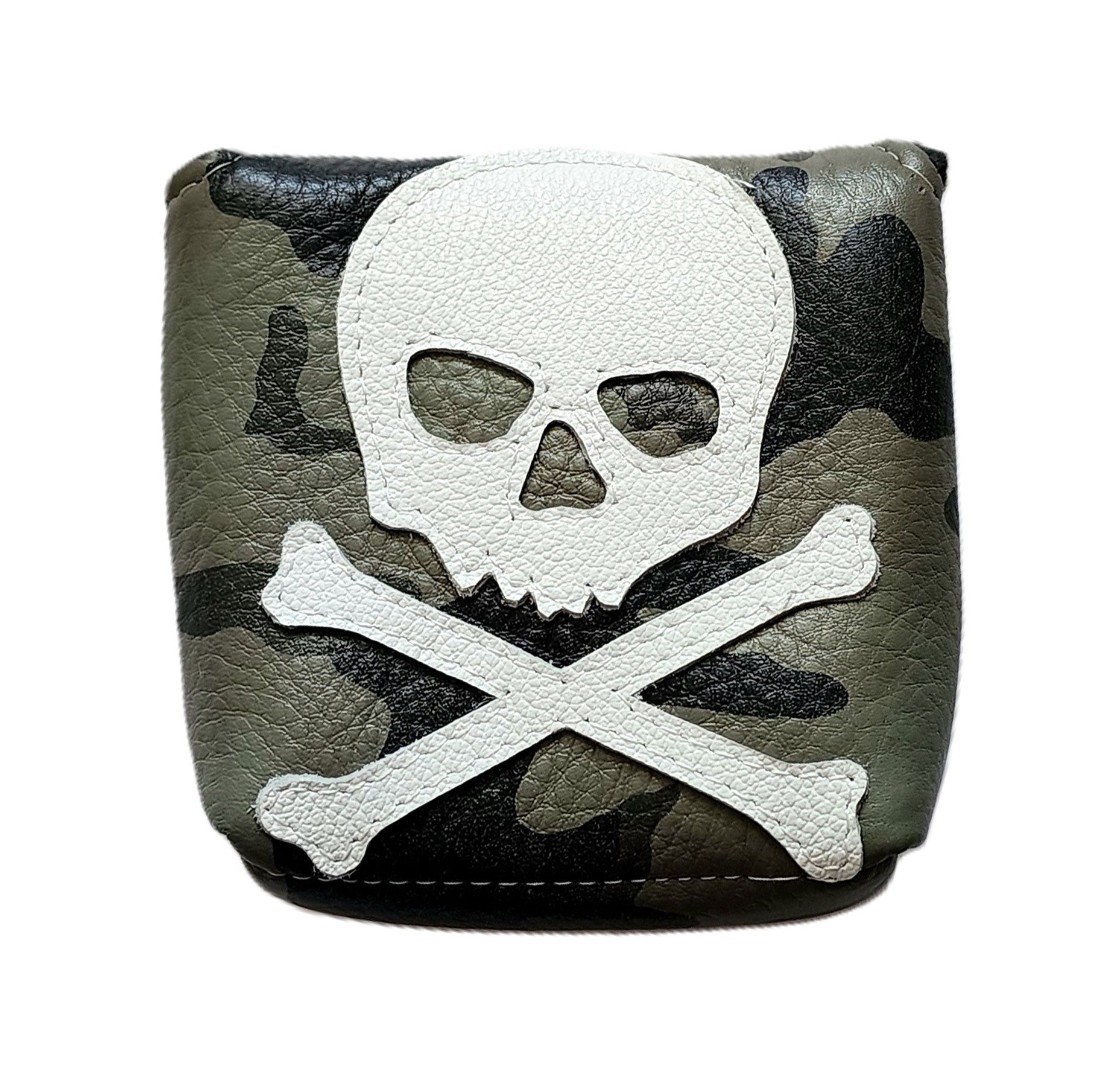 One-Of-A-Kind! Urban Camo Skull & Bones for Scotty Cameron Mallets Putter Cover - Robert Mark Golf