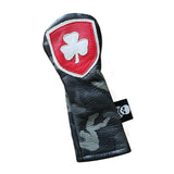 One-Of-A-Kind! The Shamrock Shield Urban Camo Fairway Wood Headcover.