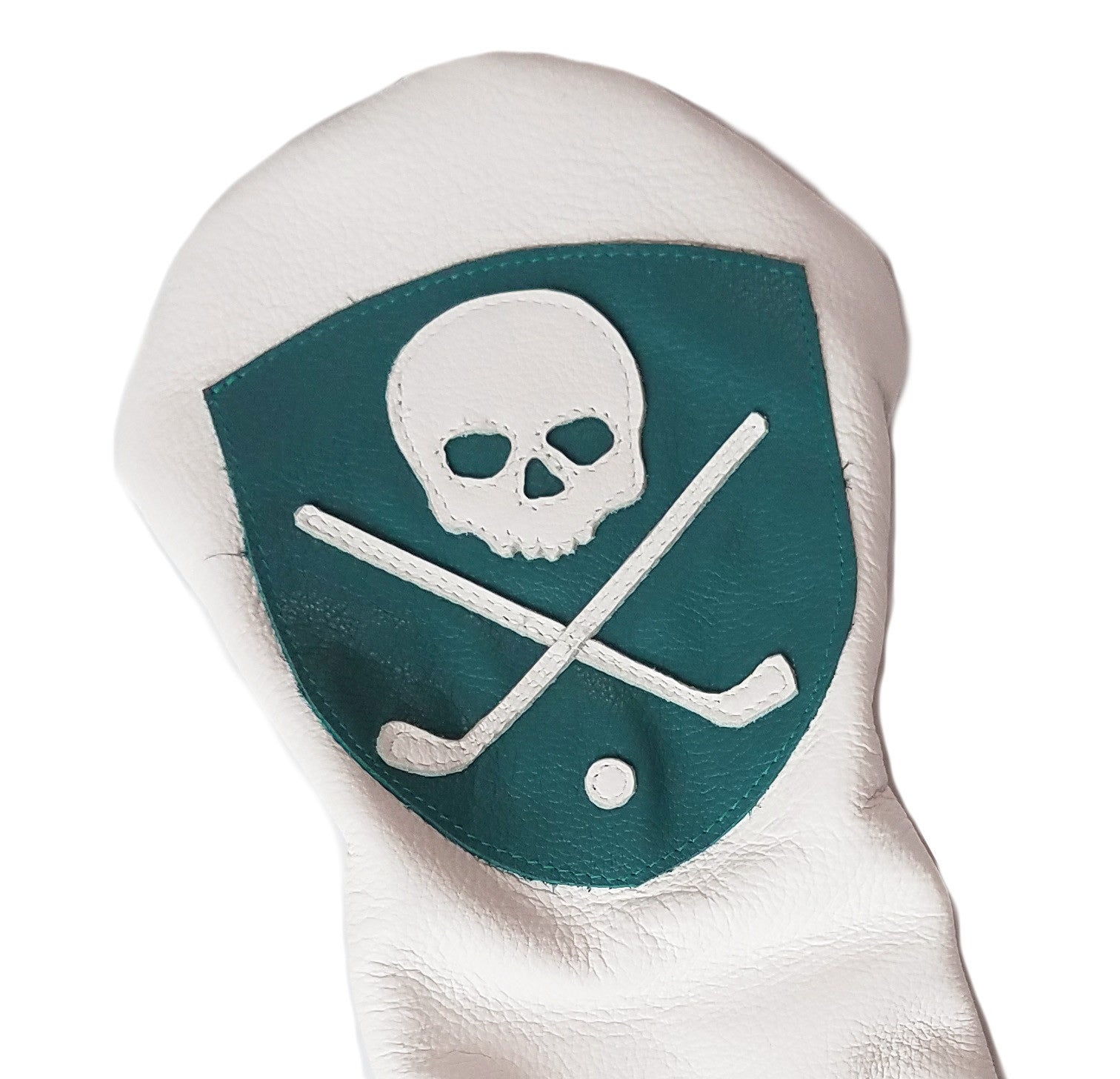Crest Shield Skull Headcover - Robert Mark Golf