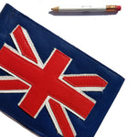 NEW! Union Jack Flag Skull & Bones Scorecard Holder - Robert Mark Golf