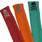 The RMG Skull & Bones Alignment Sticks Cover - Robert Mark Golf