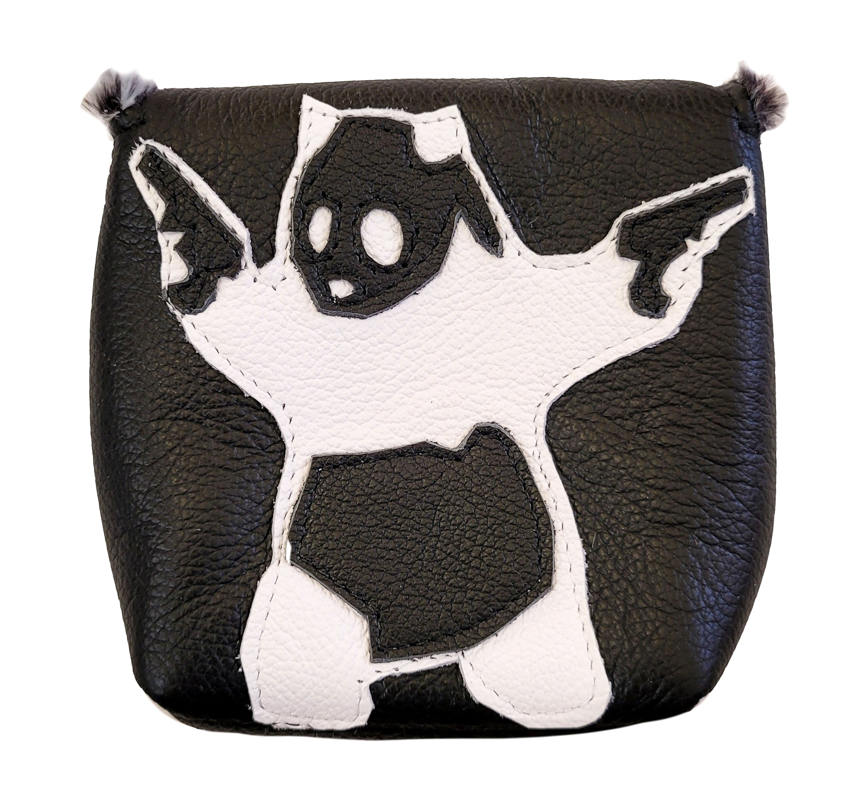 The Panda With Guns Mallet Putter Cover - Robert Mark Golf