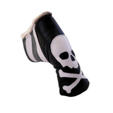 One-Of-A-Kind! Skull & Bones Monochromatic Blade Putter Headcover - Robert Mark Golf