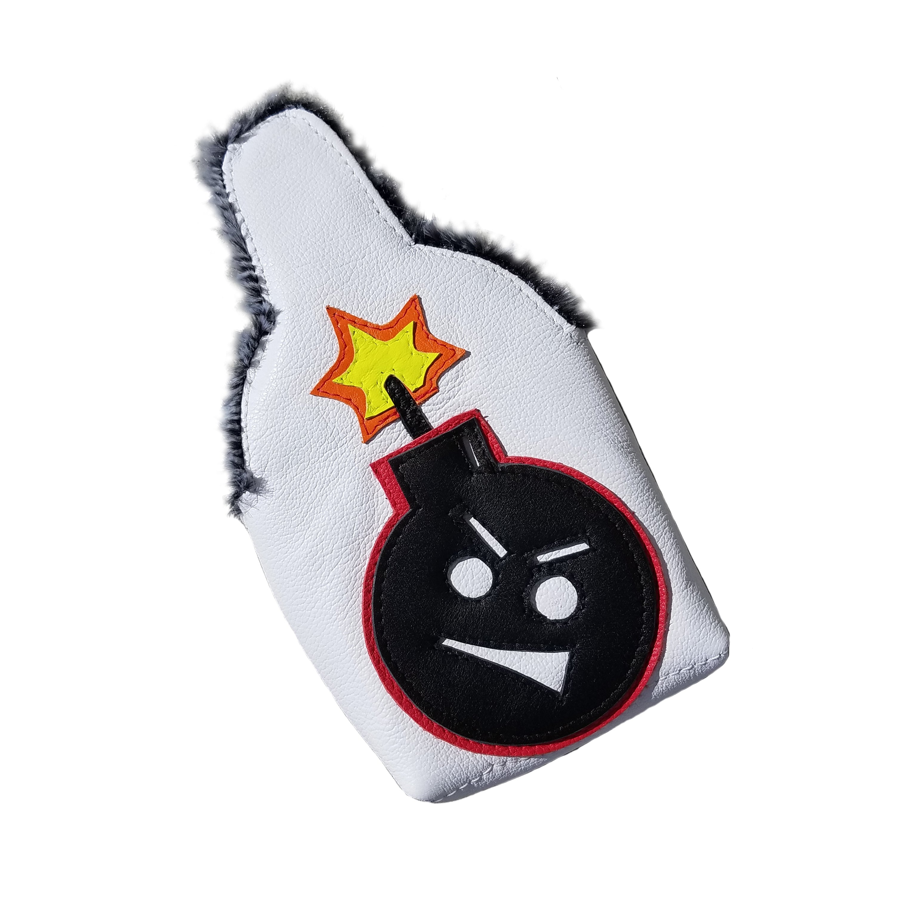 Tour Model/Itsy Bitsy Spider "Angry Bomb" Putter Cover - Robert Mark Golf